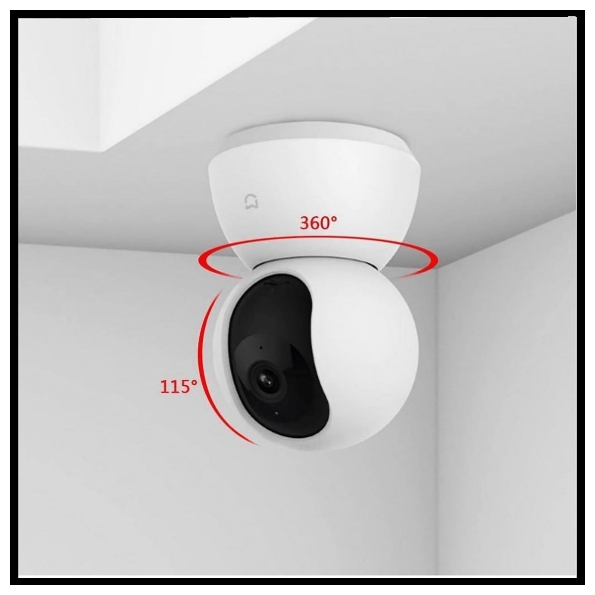 Xiaomi Smart Home 360° Dönebilen Akıllı Güvenlik Kamerası – Gece Görüşlü, Hareket Algılamalı Ev İzleme Sistemi C302