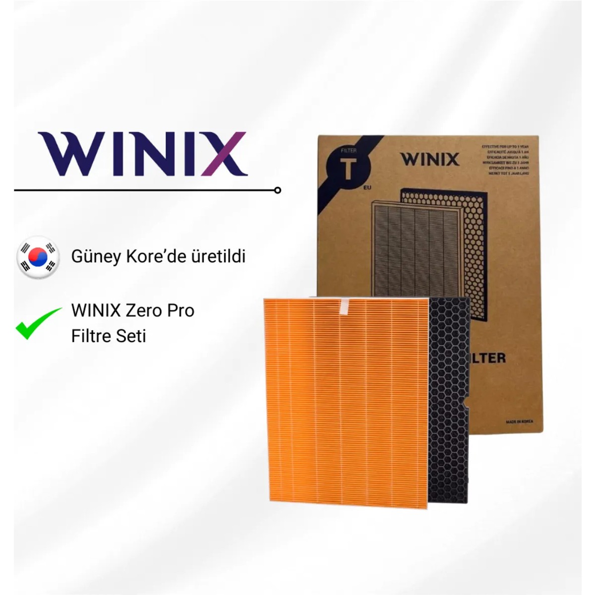 WINIX Zero Pro Filtre Seti - Filtre T