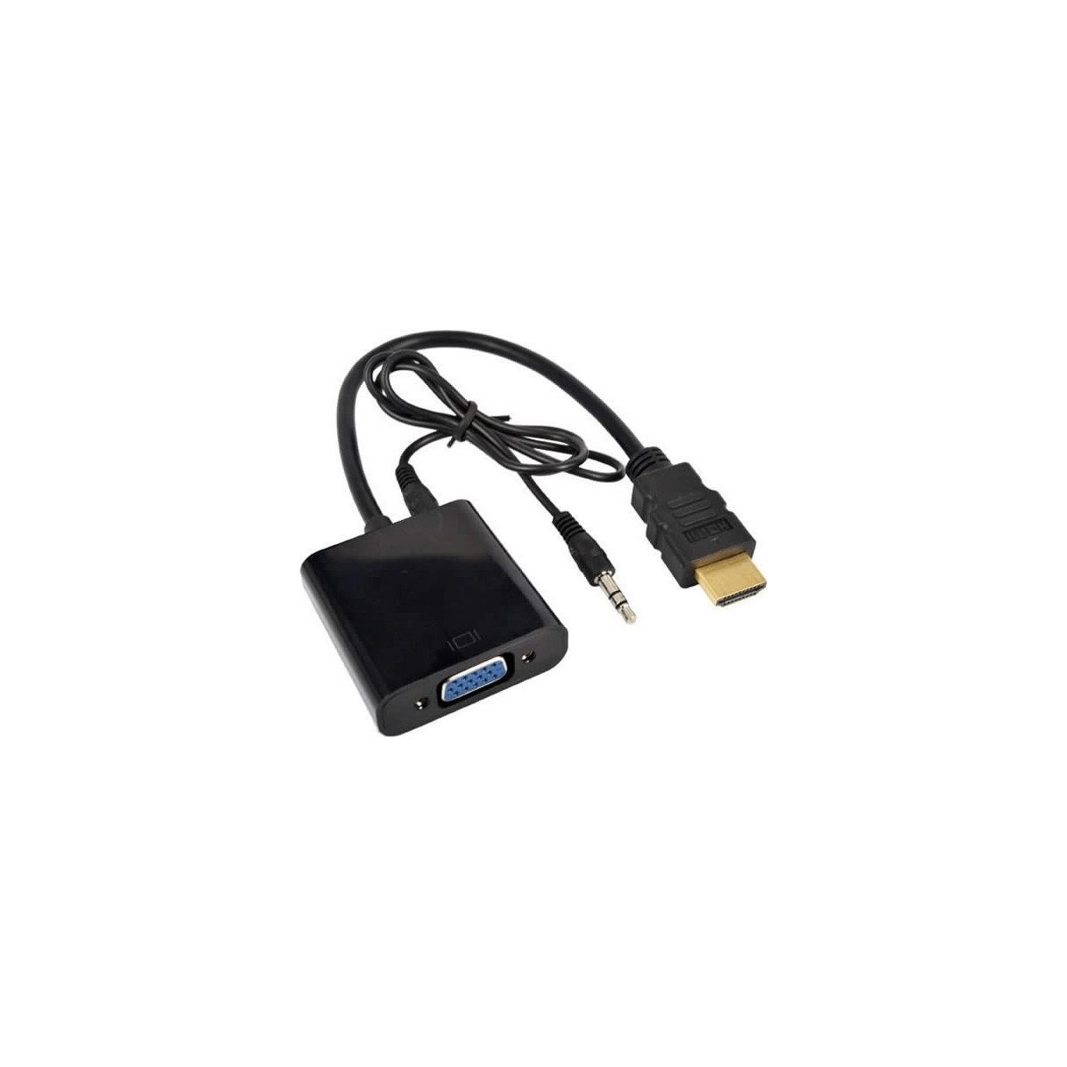 Gomax HDMI To VGA Dönüştürücü + Ses Kablosu