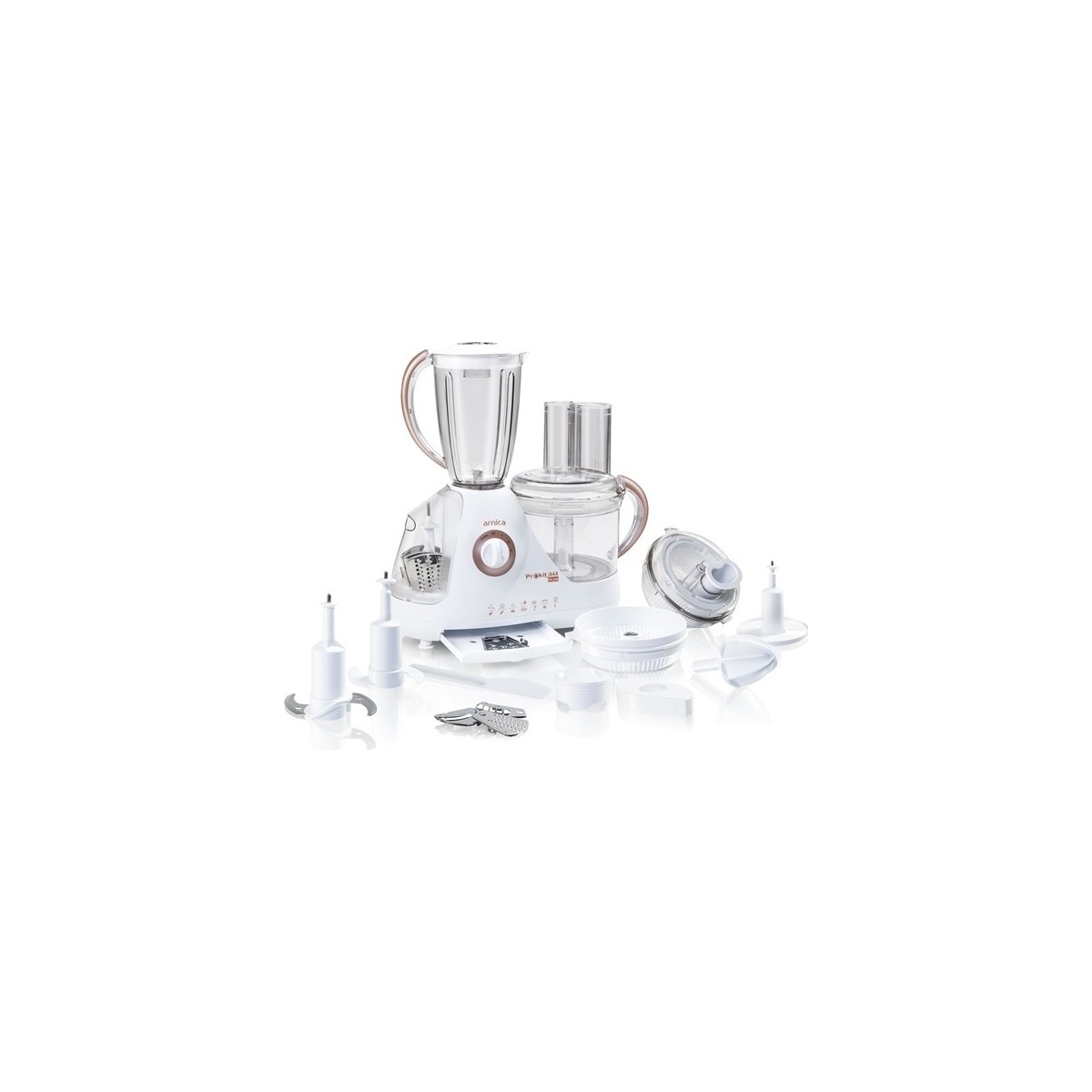 Arnica GH21021 Prokit 444 Plus Mutfak Robotu Rose