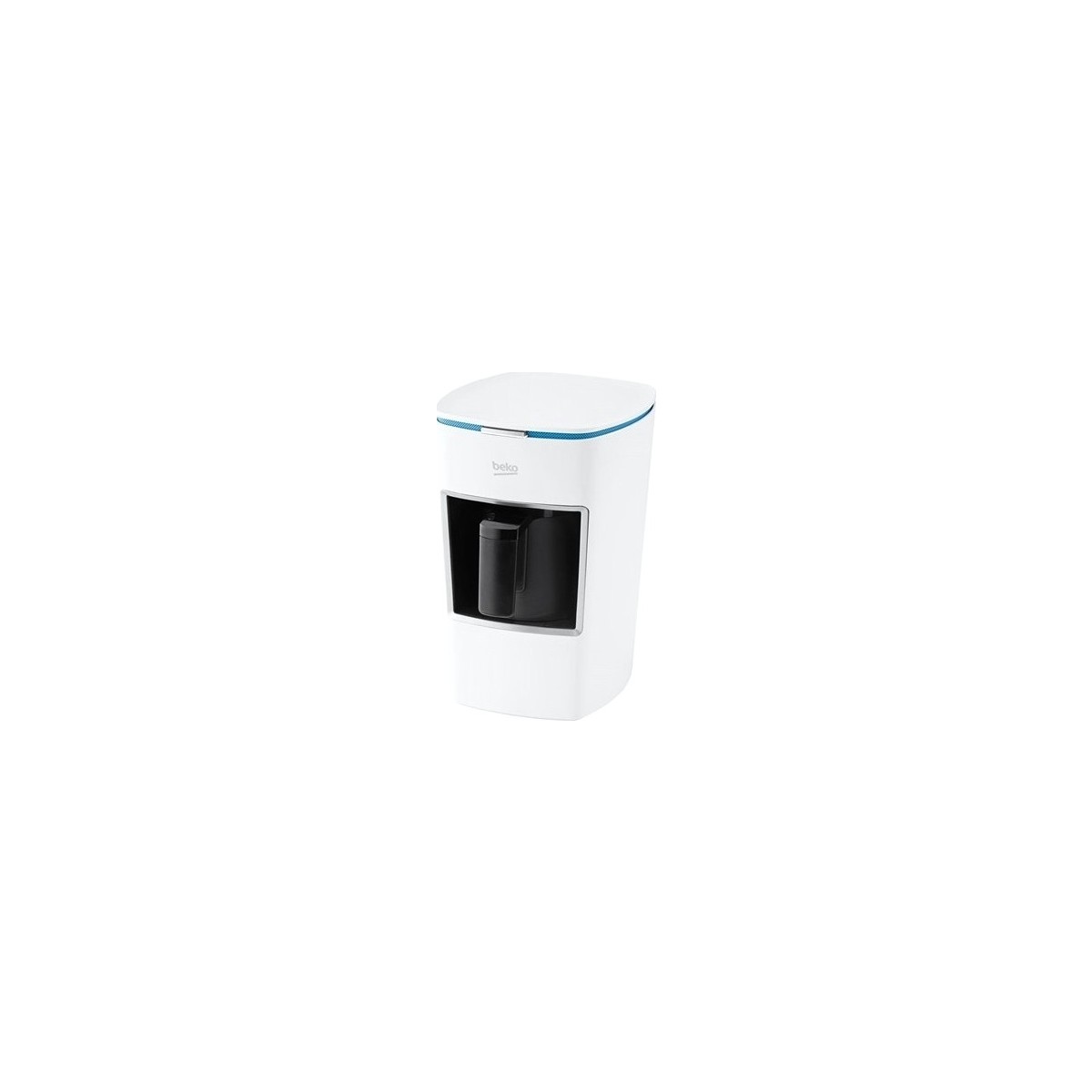 Beko BKK 2300 Mini Tekli Beyaz Kahve Makinesi 3 Fincan Kapasite ile Kompakt Tasarım