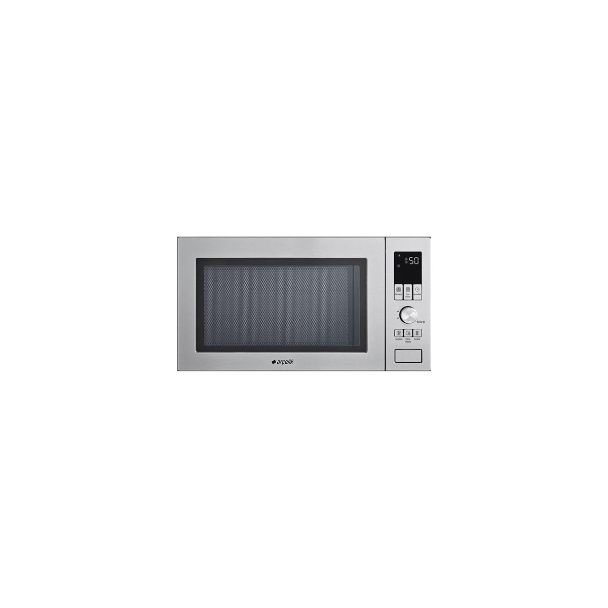 Arçelik 20 Lt Ankastre Mikrodalga Fırın 900 W Inox Renk Dijital Kontrol Özellikleriyle