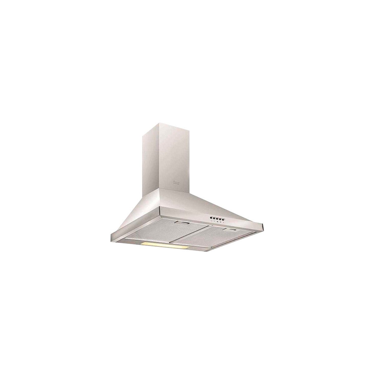 Peramics Teka Inox 60 cm Duvar Tipi Davlumbaz 280 m³/h Manuel Kontrol Piramit Şekli 40495030